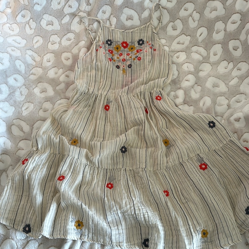 NWT open back dress size medium 100% cotton